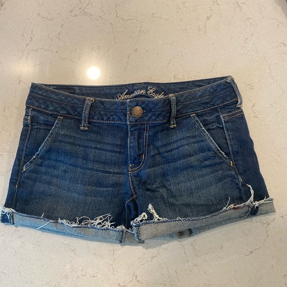 American eagle jean shorts, size 4 - Picture 1 of 4